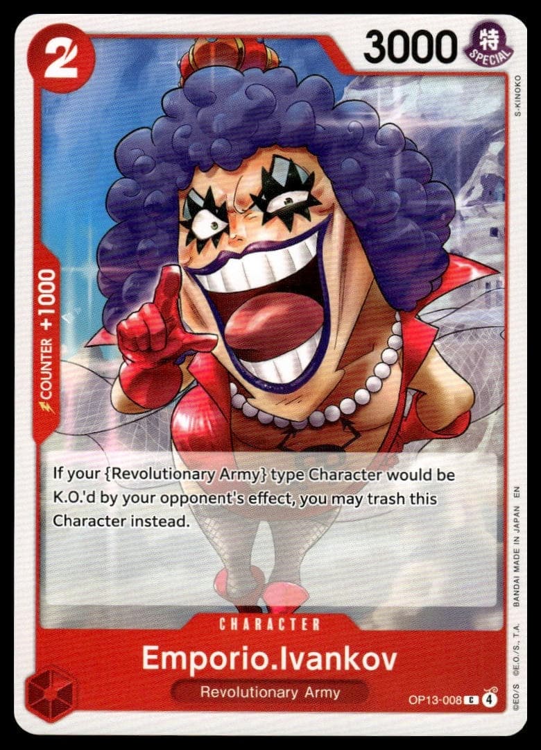 Emporio.Ivankov trading card