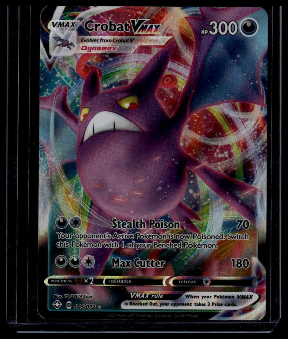 Crobat VMAX trading card