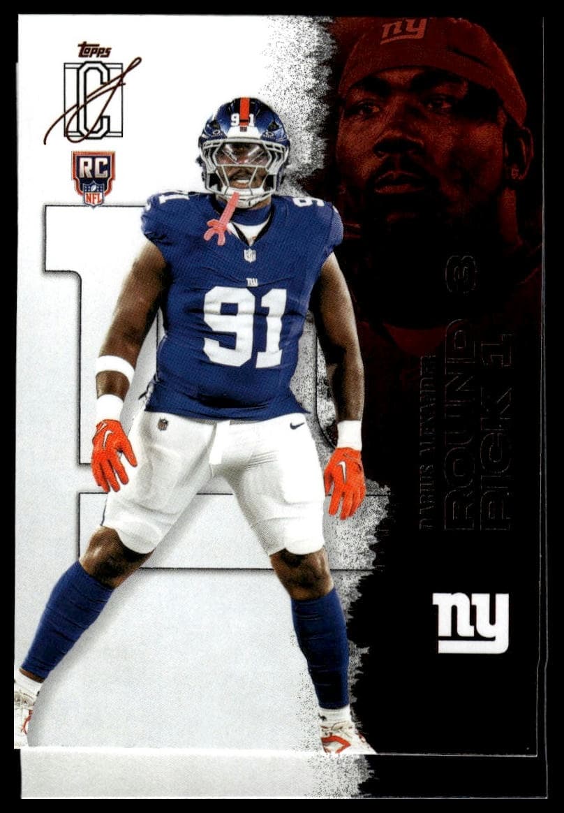 Darius Alexander trading card