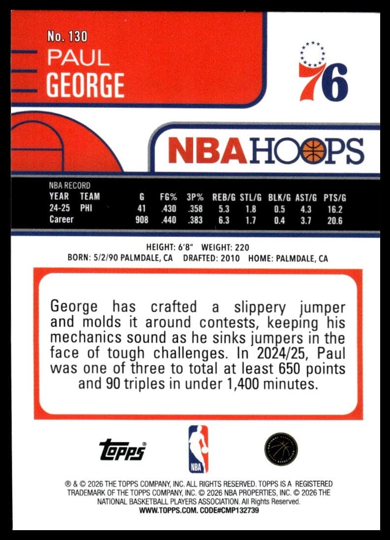 Paul George #130