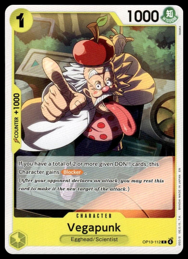 Vegapunk trading card