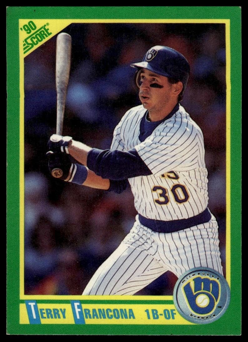Terry Francona trading card