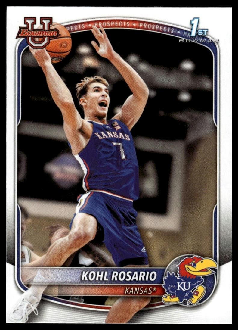 Kohl Rosario trading card