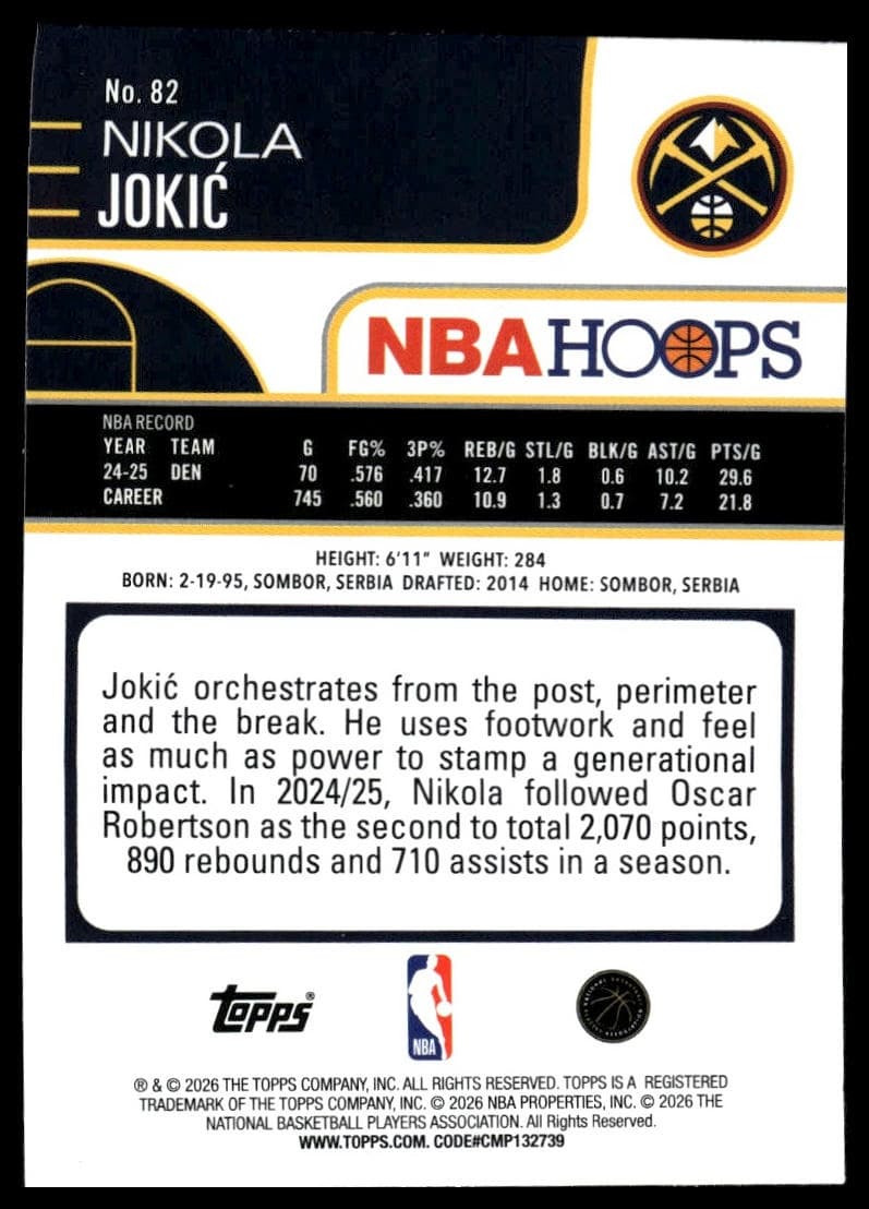 Nikola Jokić #82