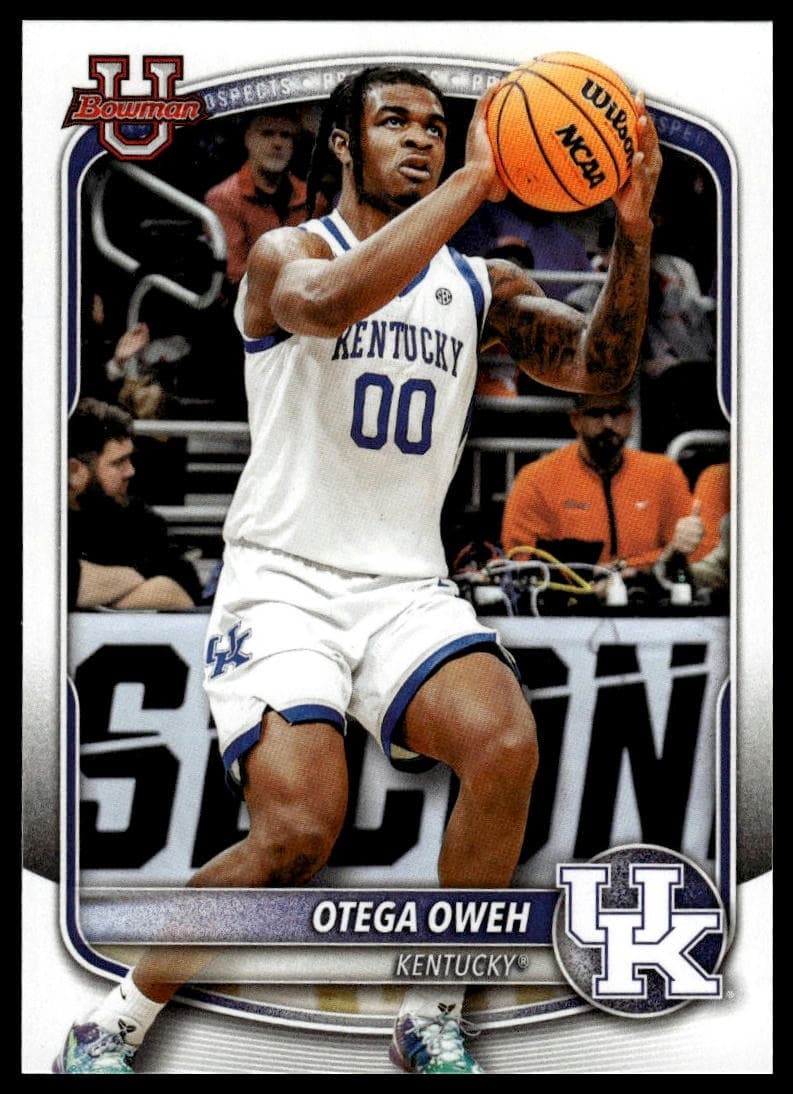 Otega Oweh trading card