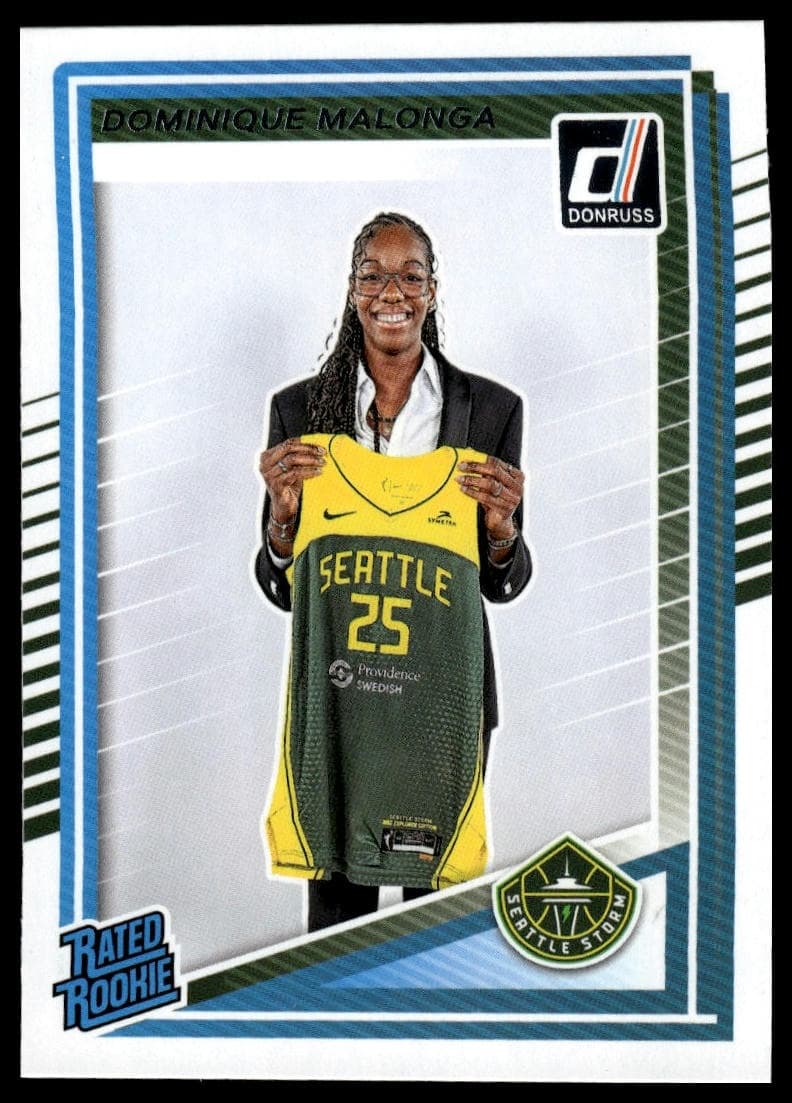 Dominique Malonga trading card