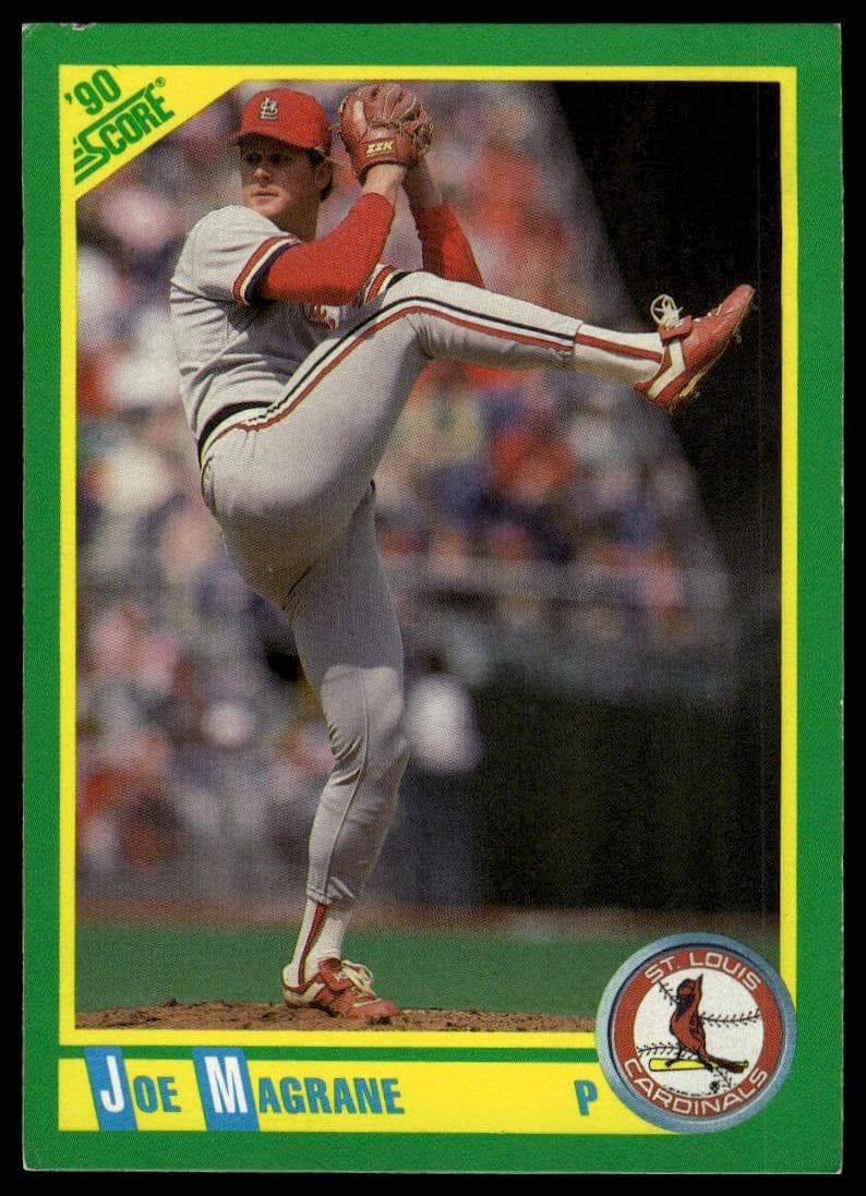 Joe Magrane trading card