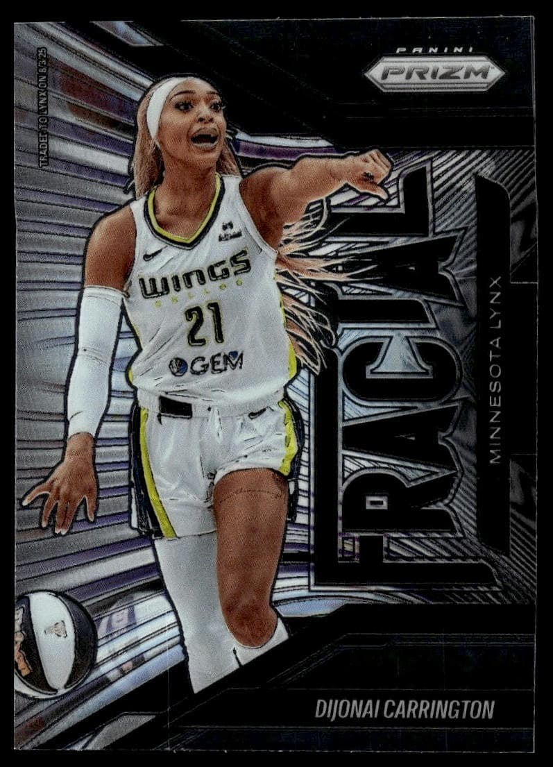 DiJonai Carrington trading card