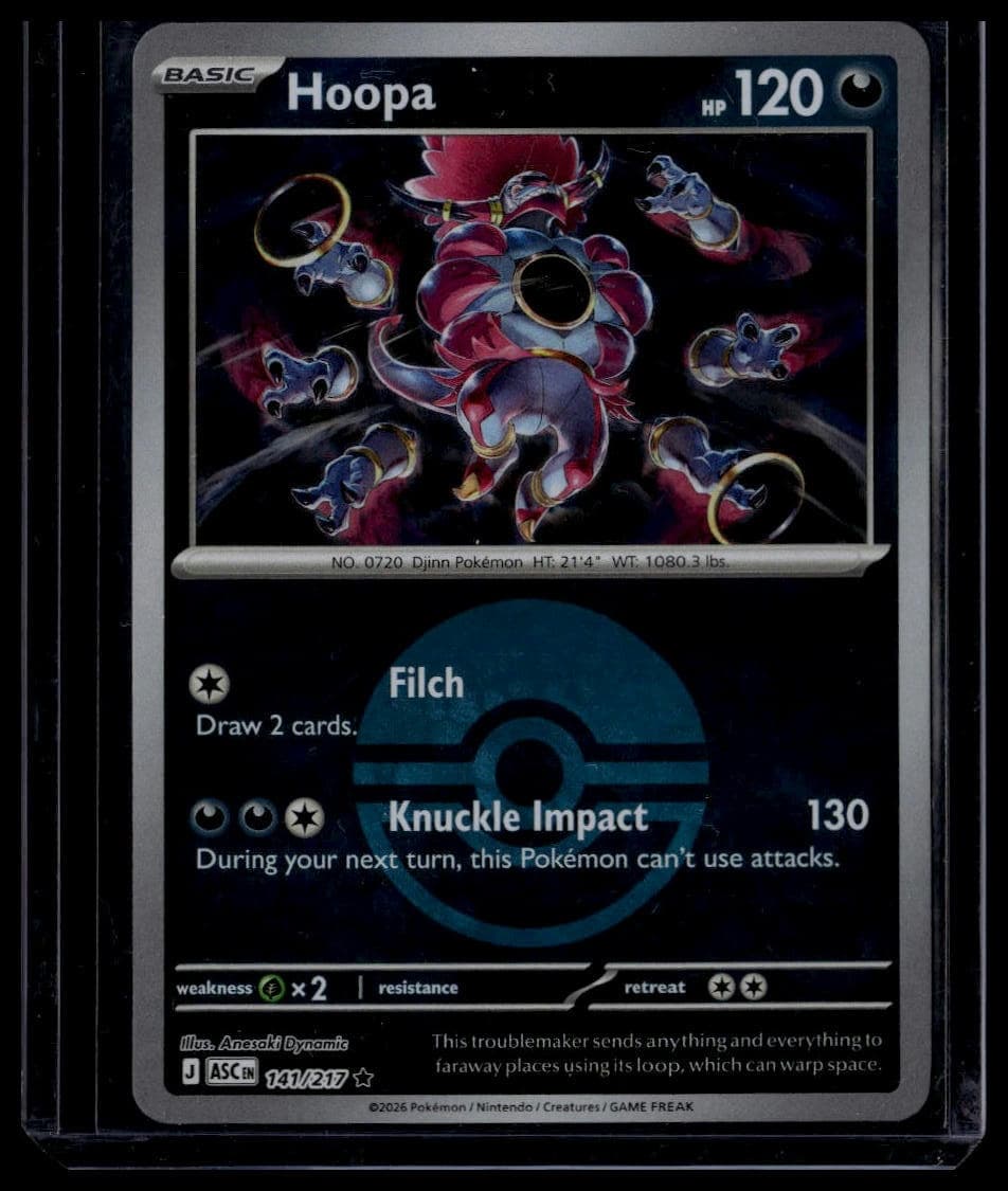 Hoopa trading card