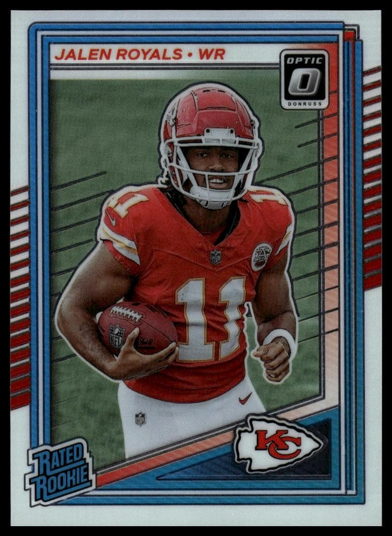 Jalen Royals trading card