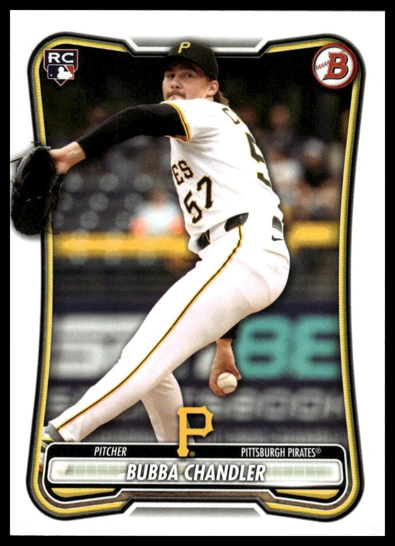 Bubba Chandler trading card