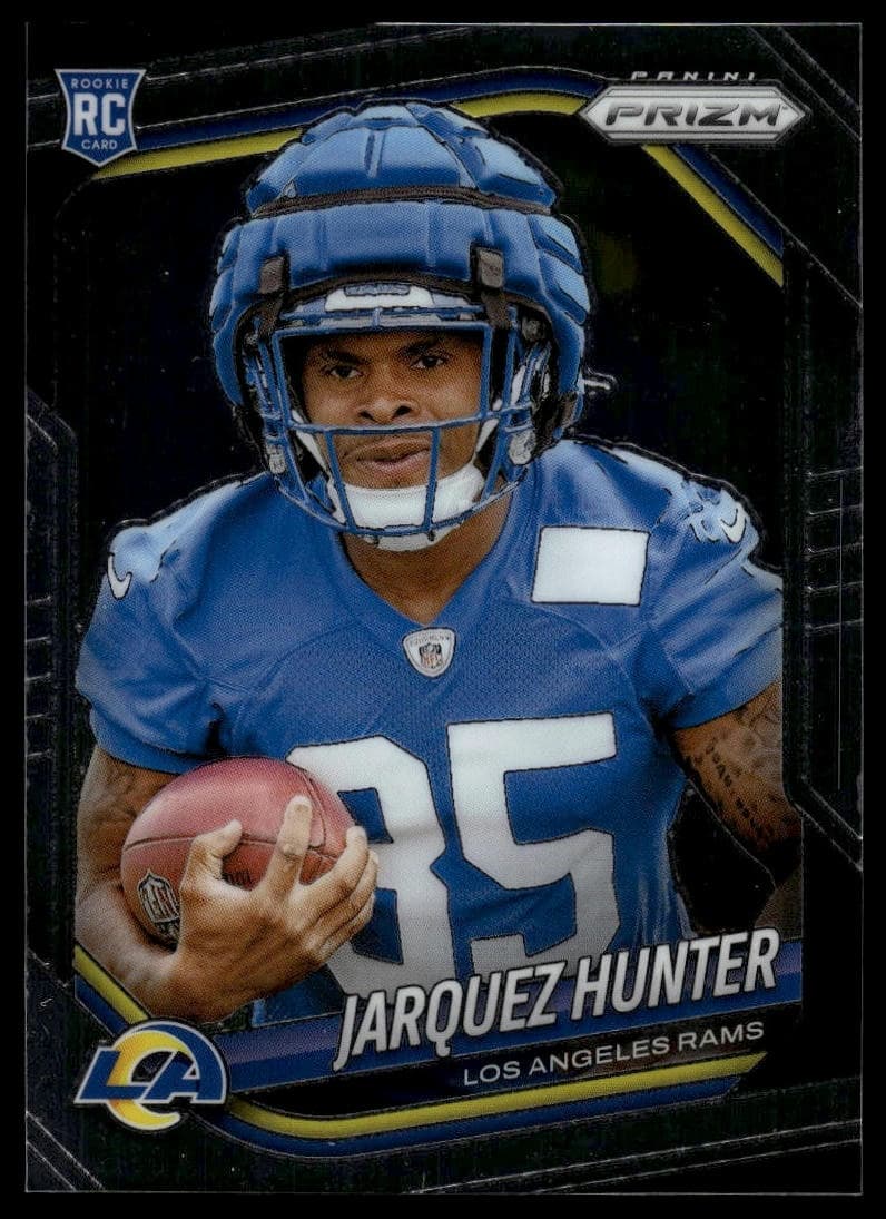 Jarquez Hunter trading card