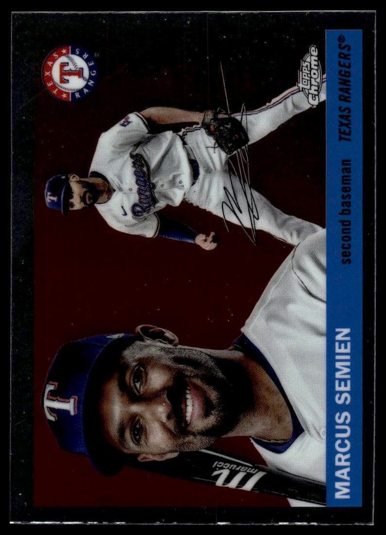 Marcus Semien 2025 topps Topps Chrome Platinum