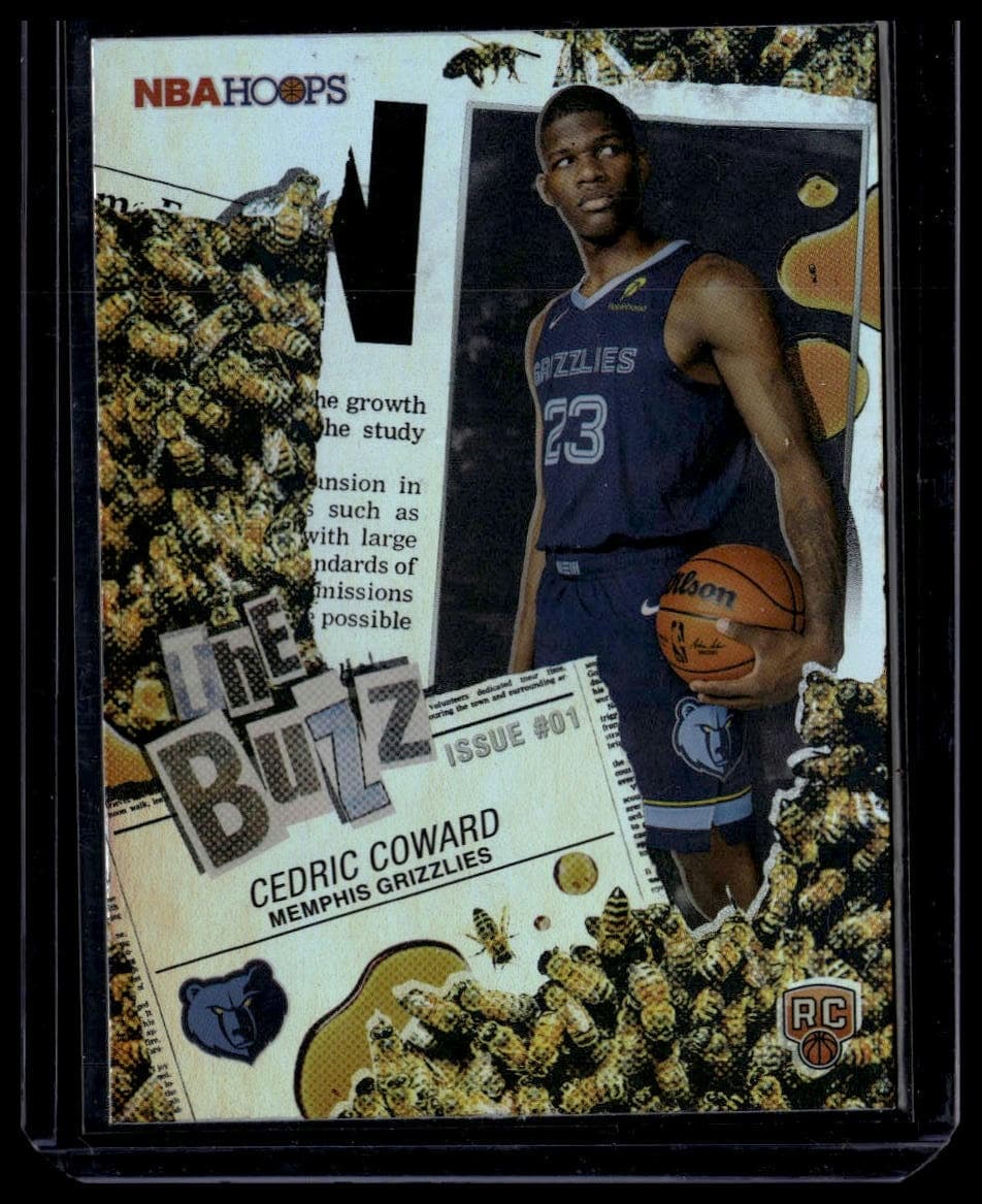 Cedric Coward trading card