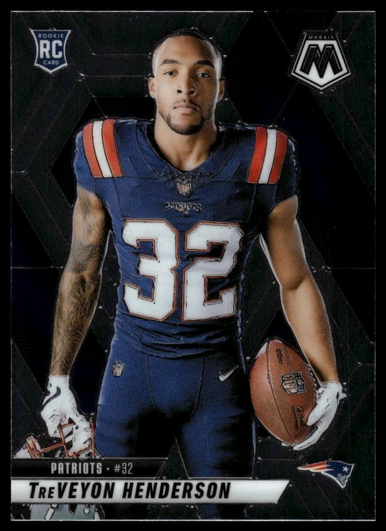 TreVeyon Henderson trading card
