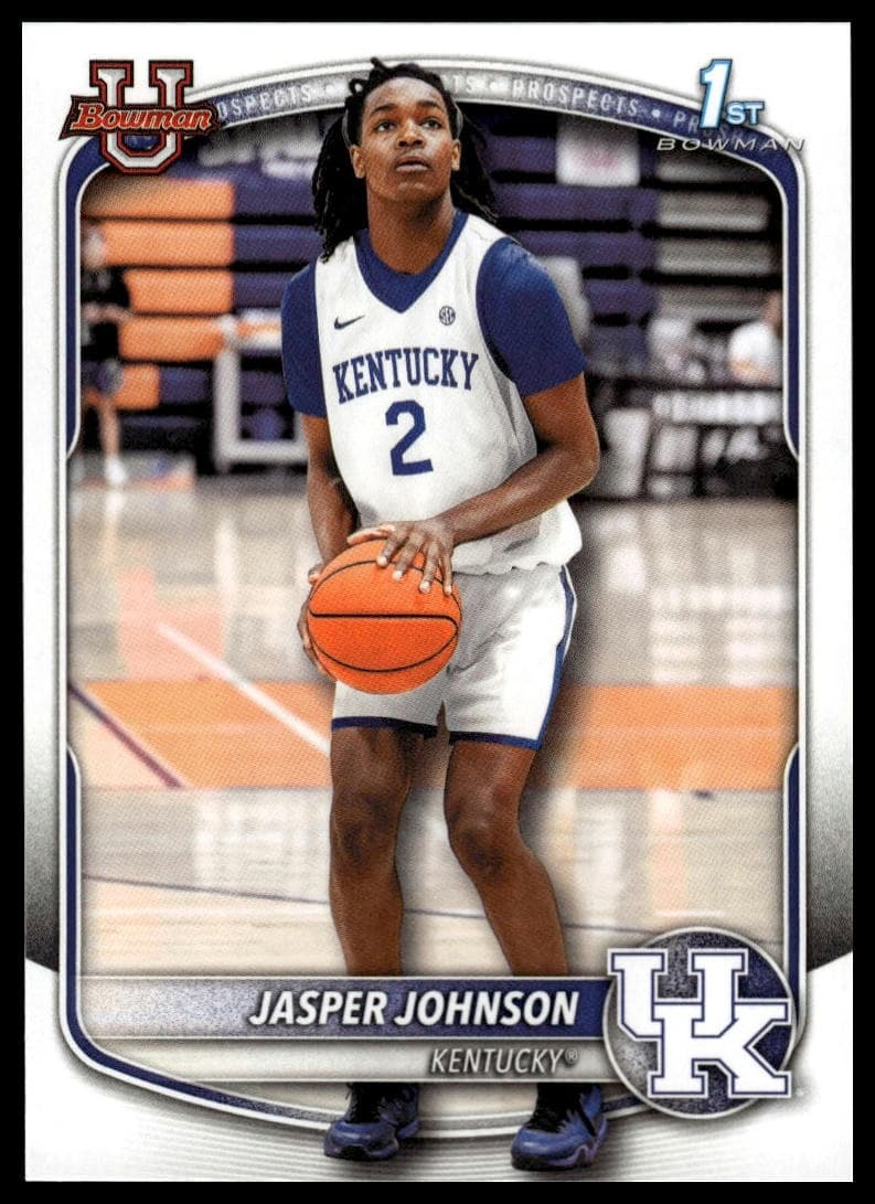 Jasper Johnson trading card