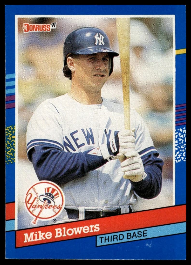 Mike Blowers trading card