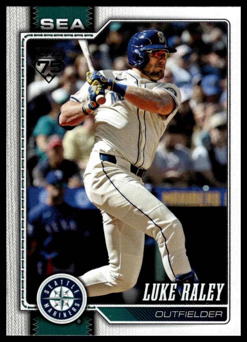 Luke Raley trading card
