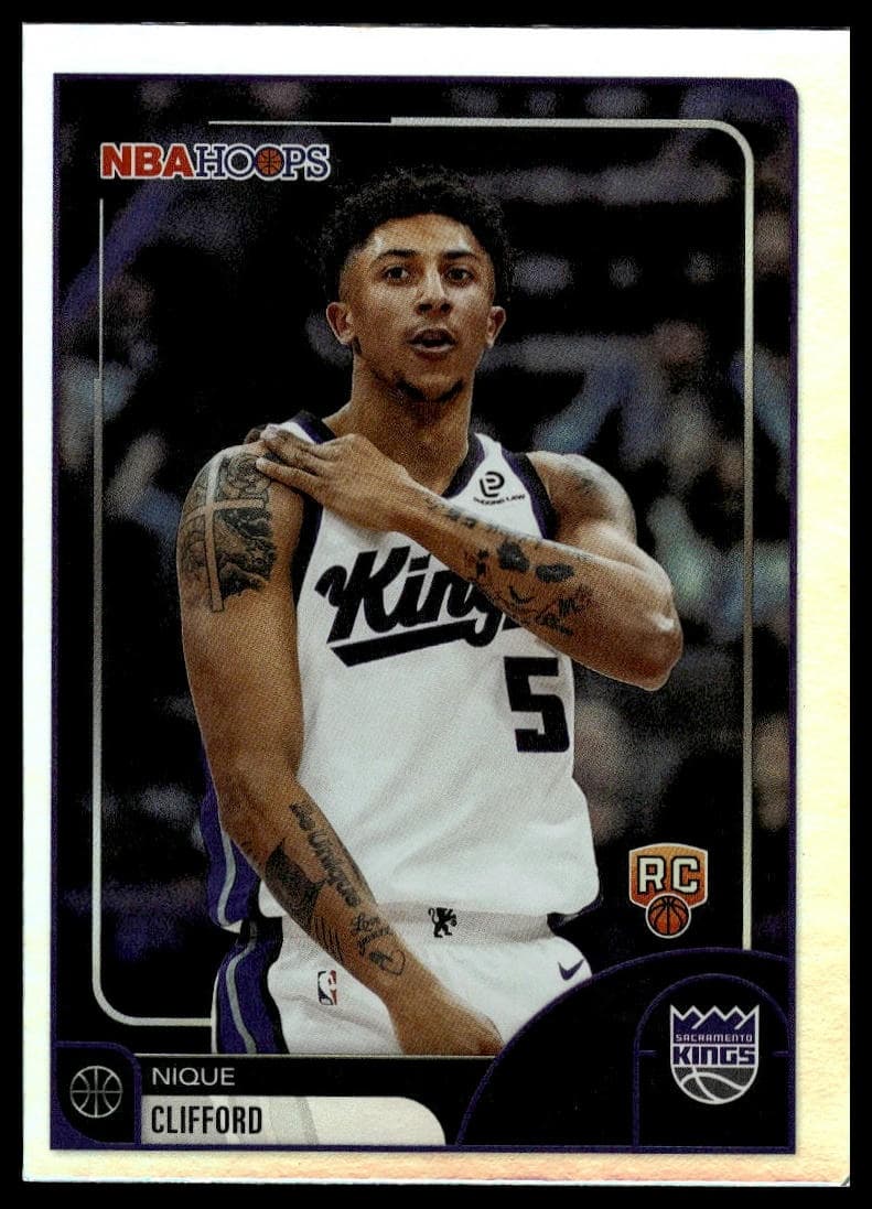 Nique Clifford trading card