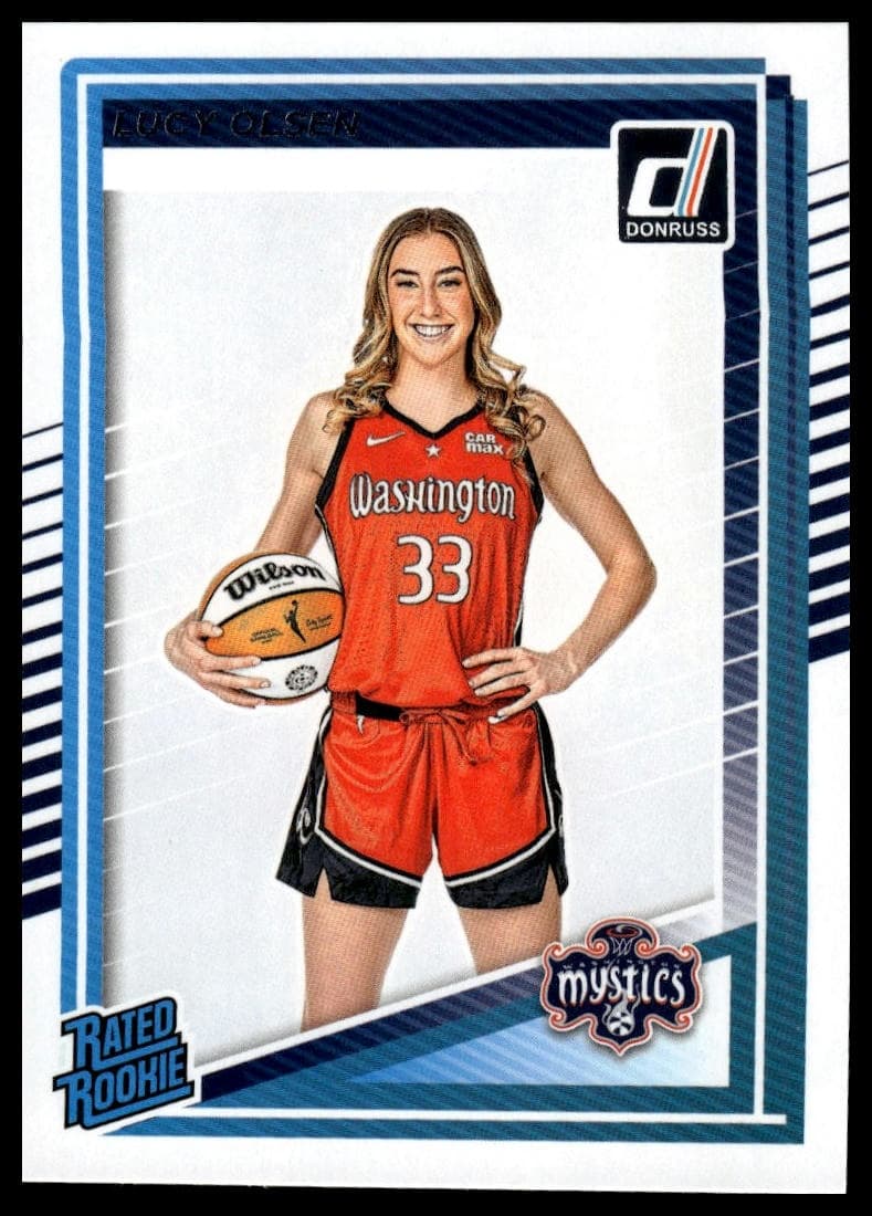 Lucy Olsen trading card