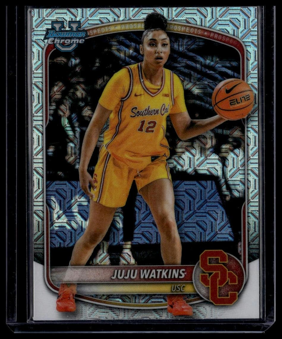 JuJu Watkins trading card