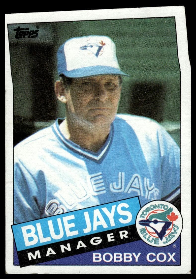 Bobby Cox trading card