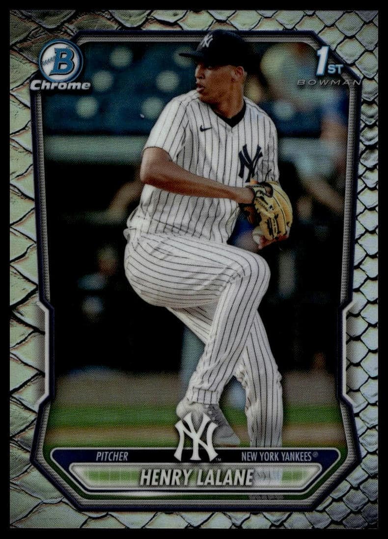 Henry Lalane trading card