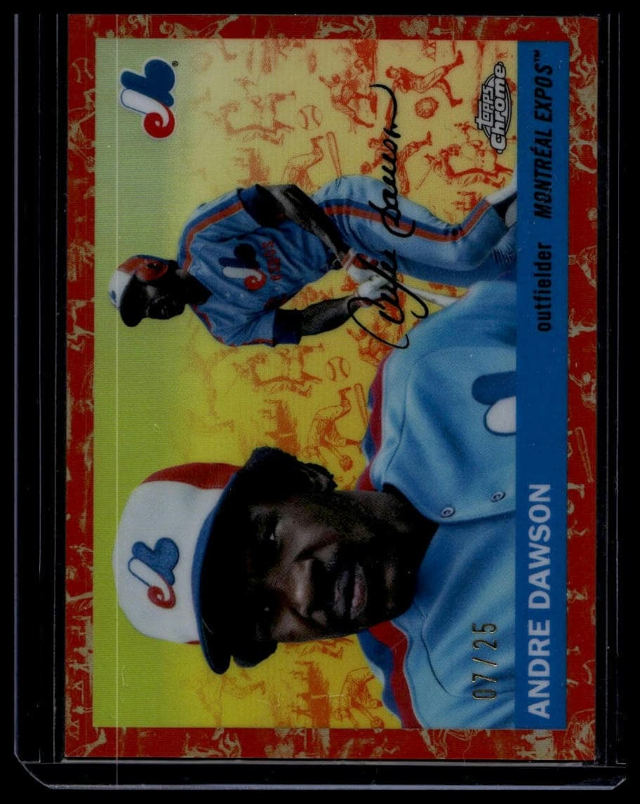 Andre Dawson trading card