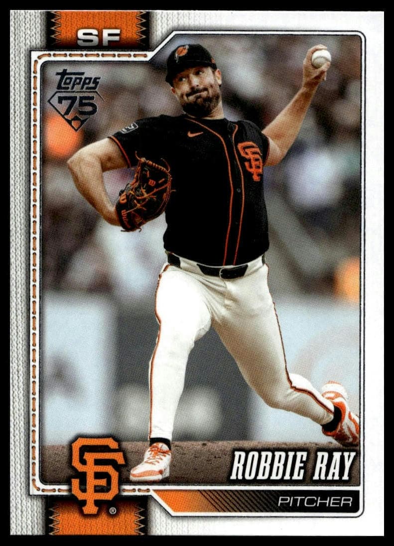 Robbie Ray trading card