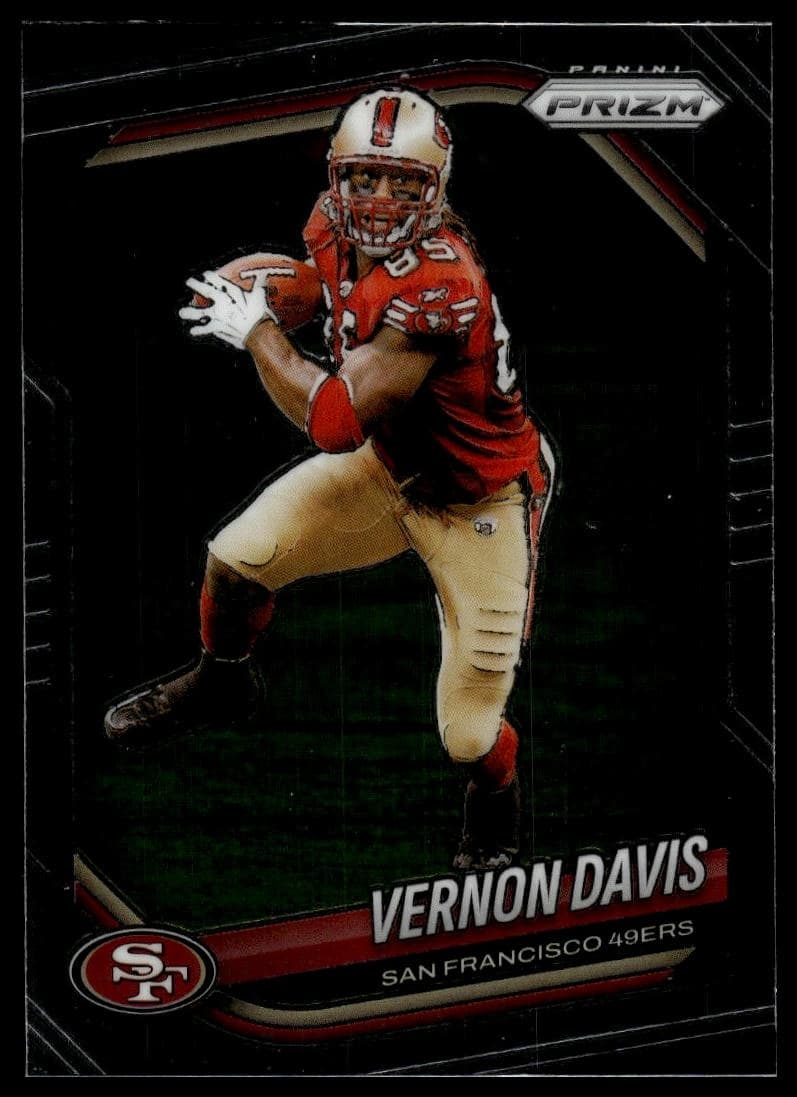 Vernon Davis trading card