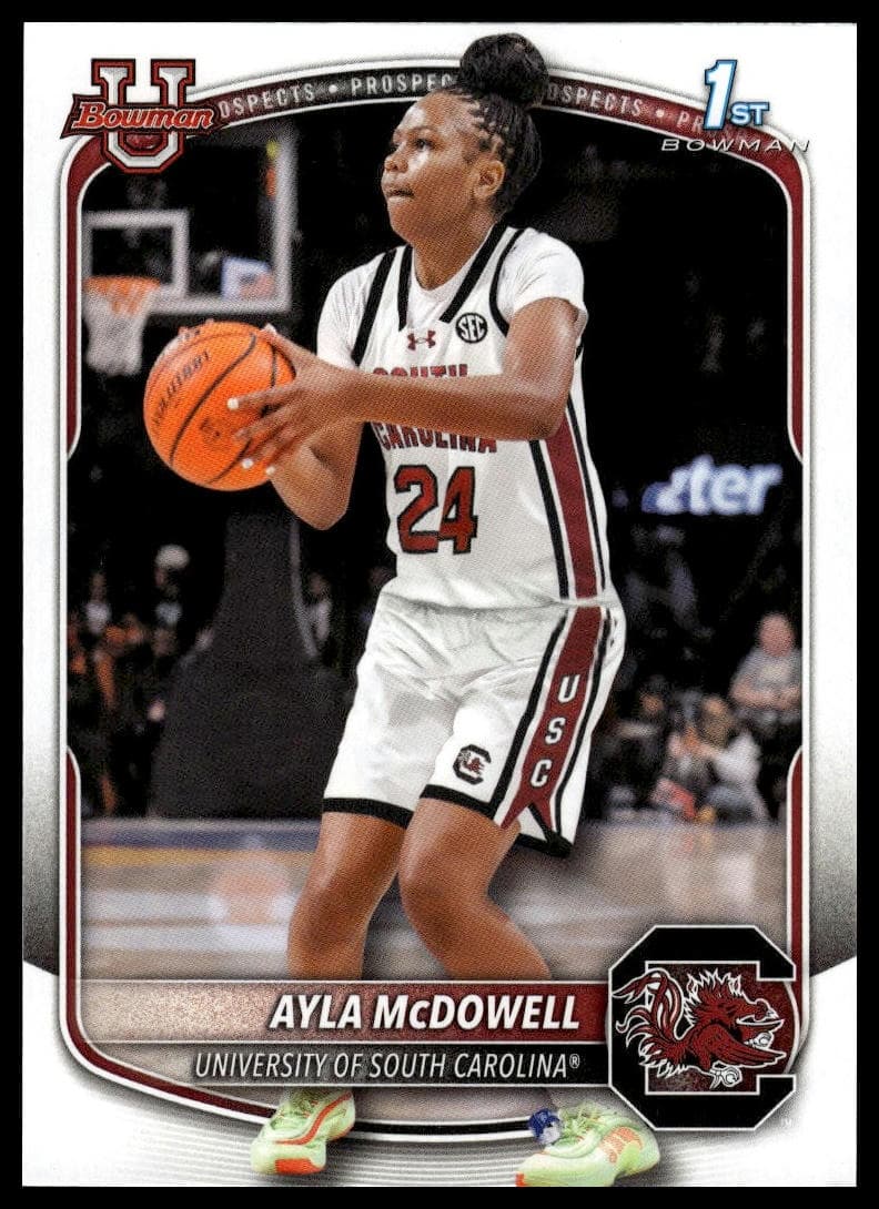 Ayla McDowell trading card