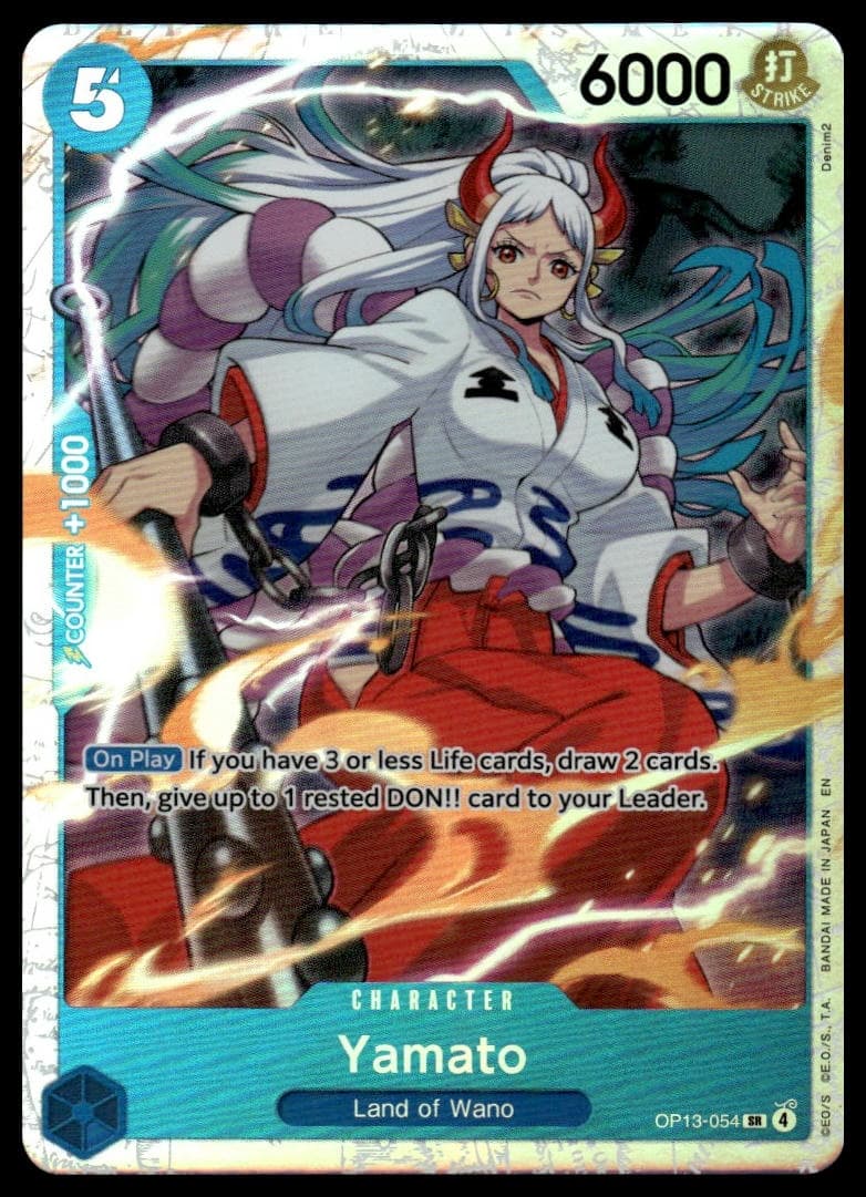 Yamato trading card