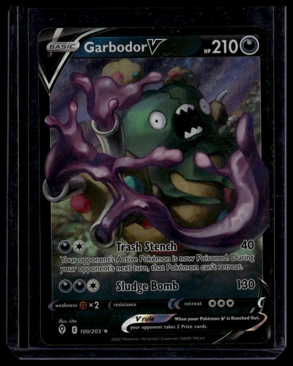 Garbodor V trading card