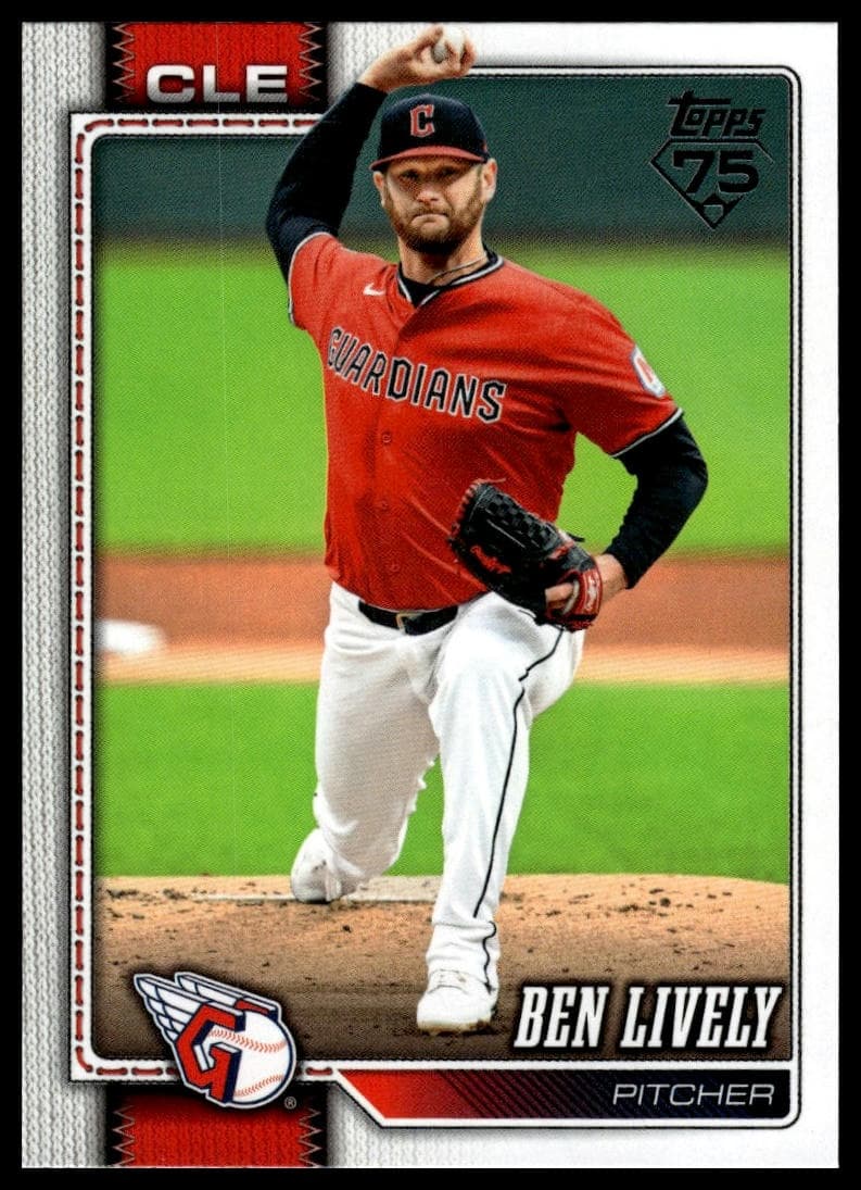 Ben Lively trading card