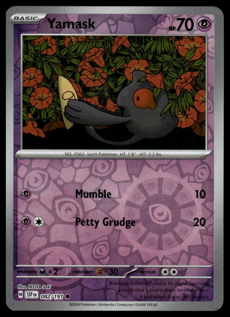 Yamask 2024 Pokemon
