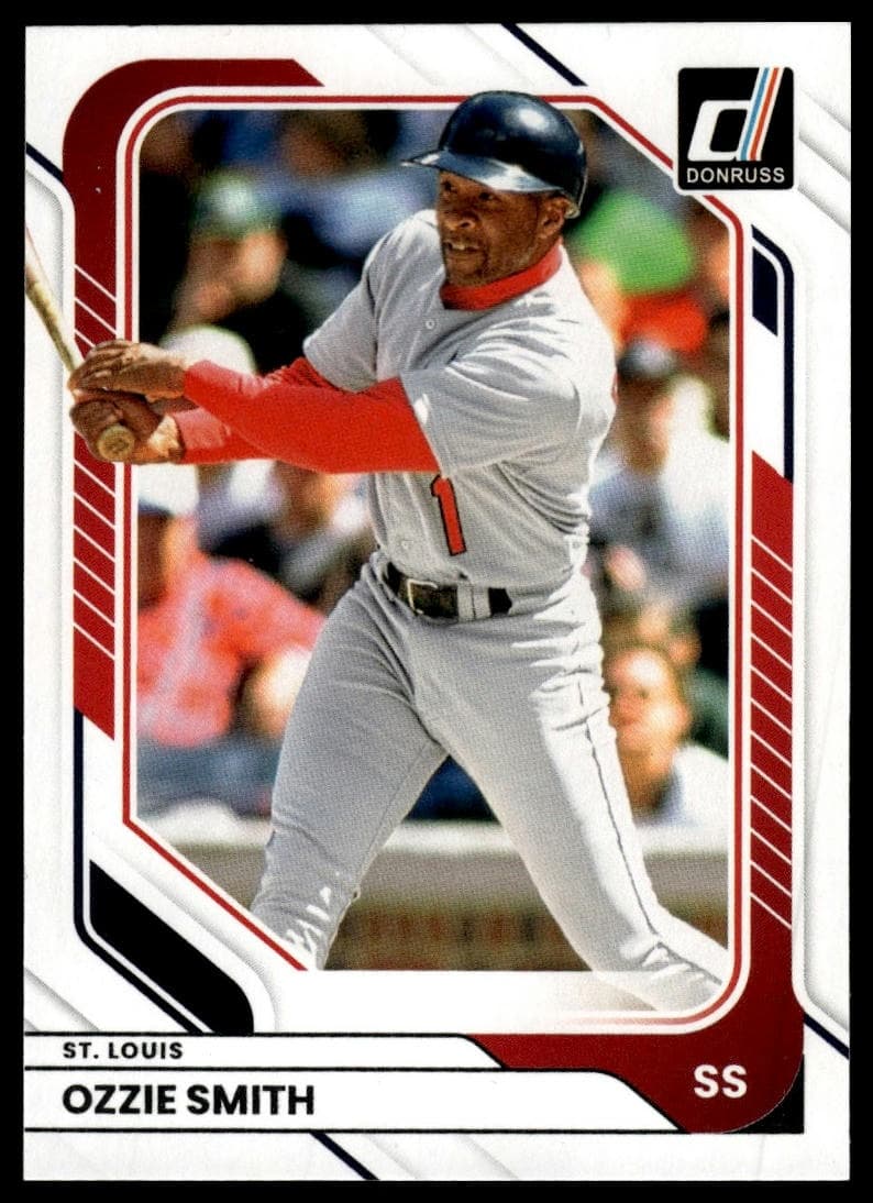 Ozzie Smith trading card