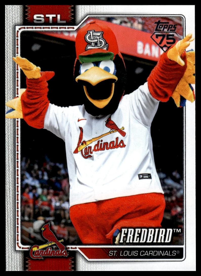 Fredbird trading card
