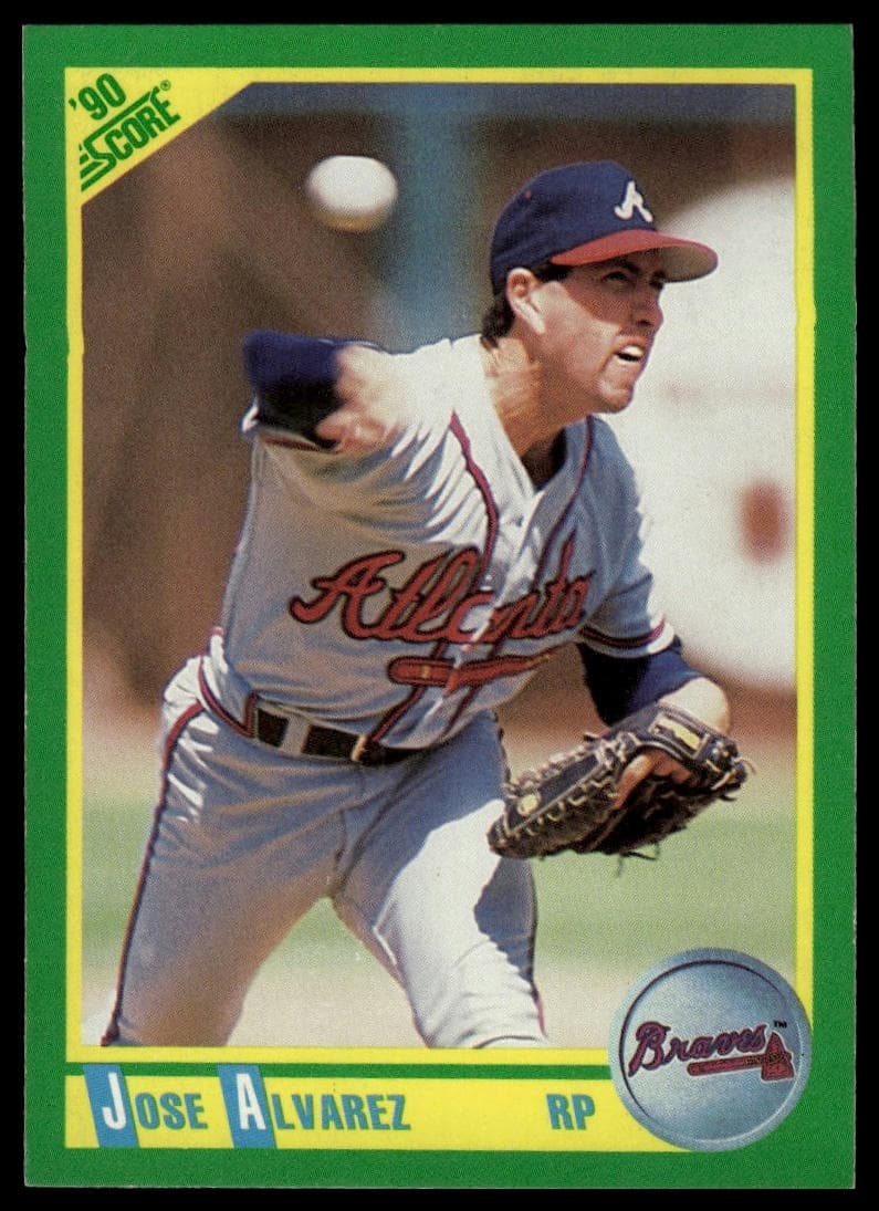 Jose Alvarez trading card