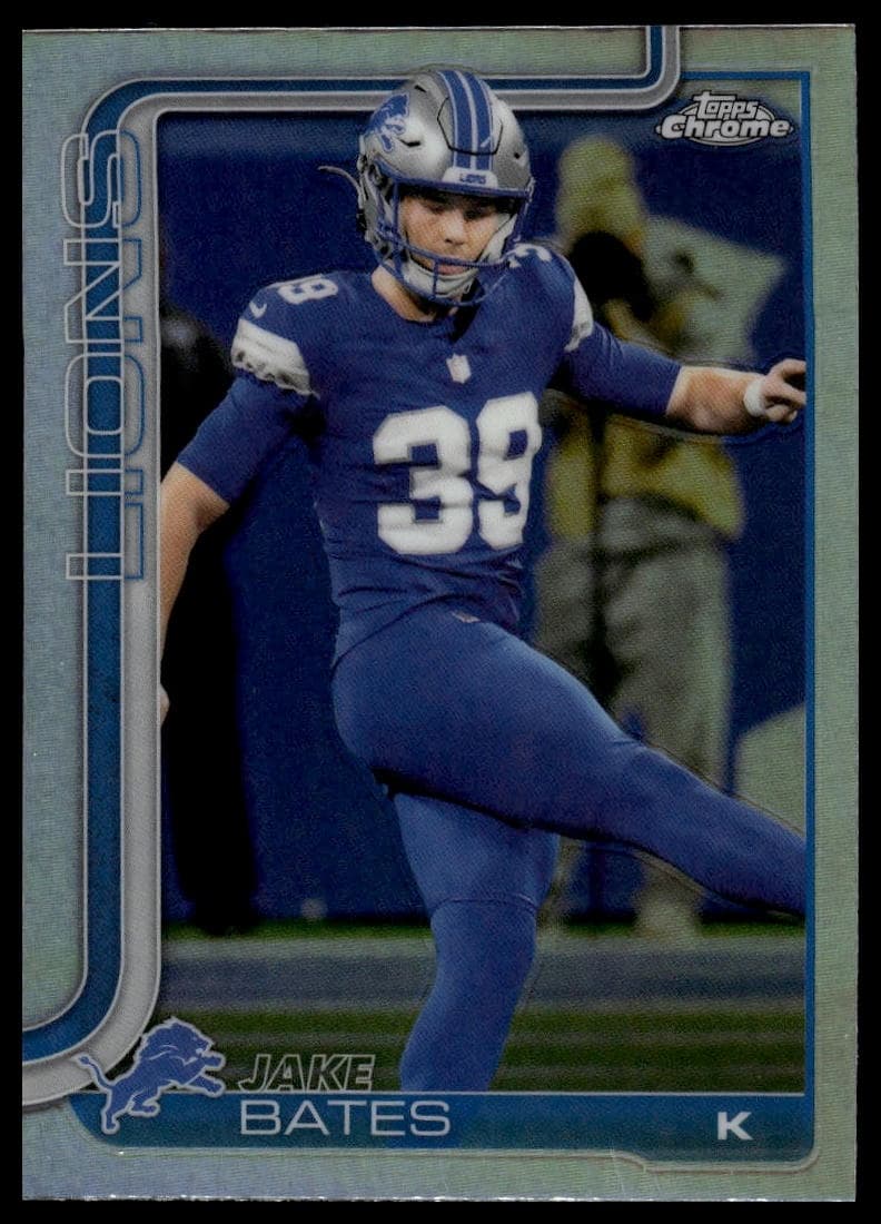 Jake Bates trading card