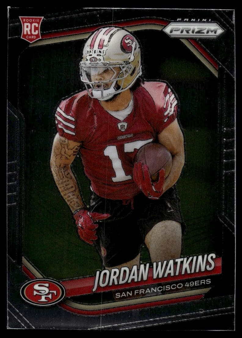 Jordan Watkins trading card