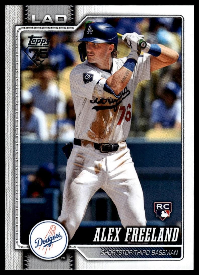 Alex Freeland trading card