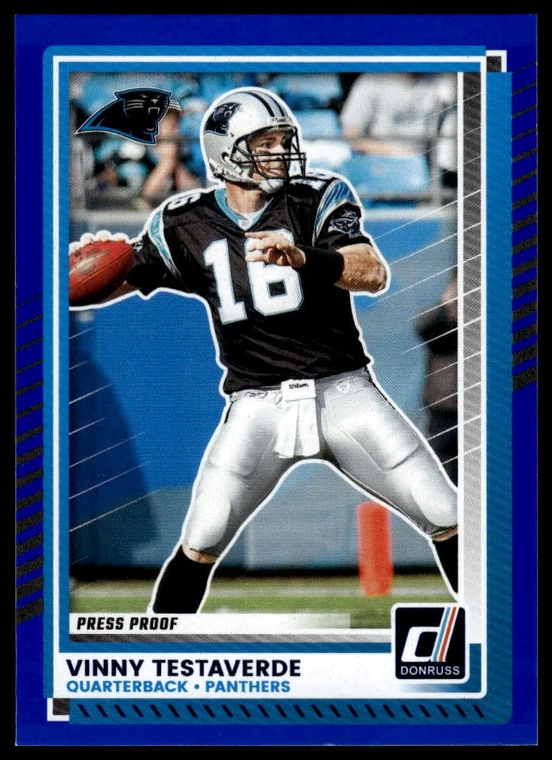 Vinny Testaverde trading card