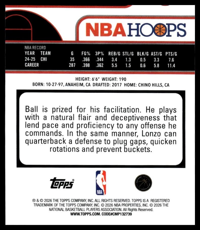 Lonzo Ball #98
