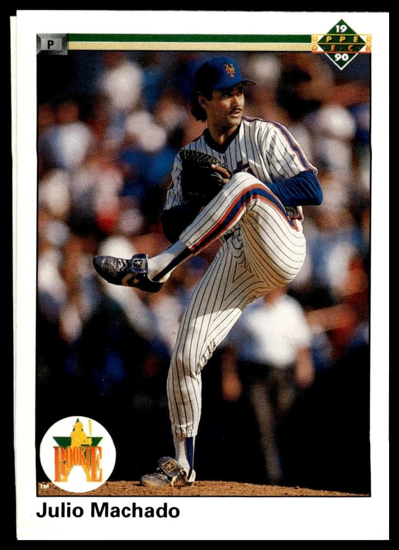 Julio Machado trading card