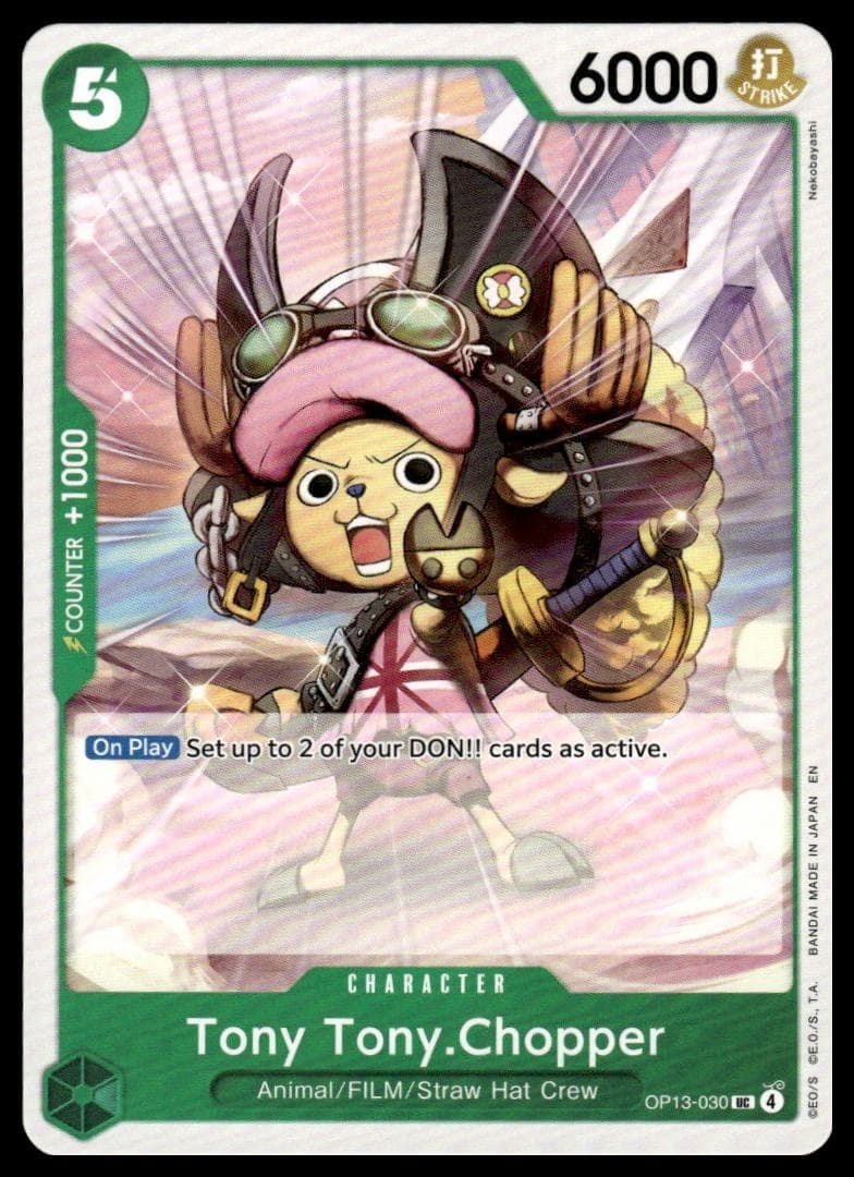 Tony Tony.Chopper trading card