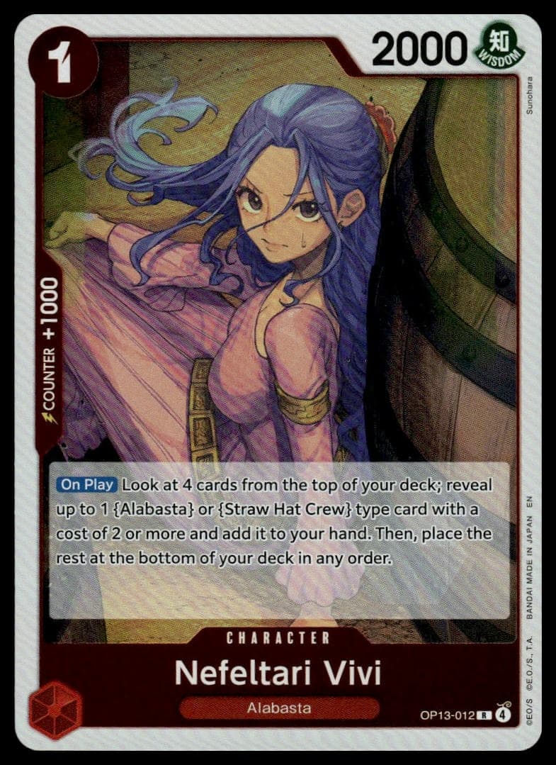 Nefeltari Vivi trading card