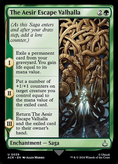 The Aesir Escape Valhalla 2024 Magic: The Gathering Assassin's Creed