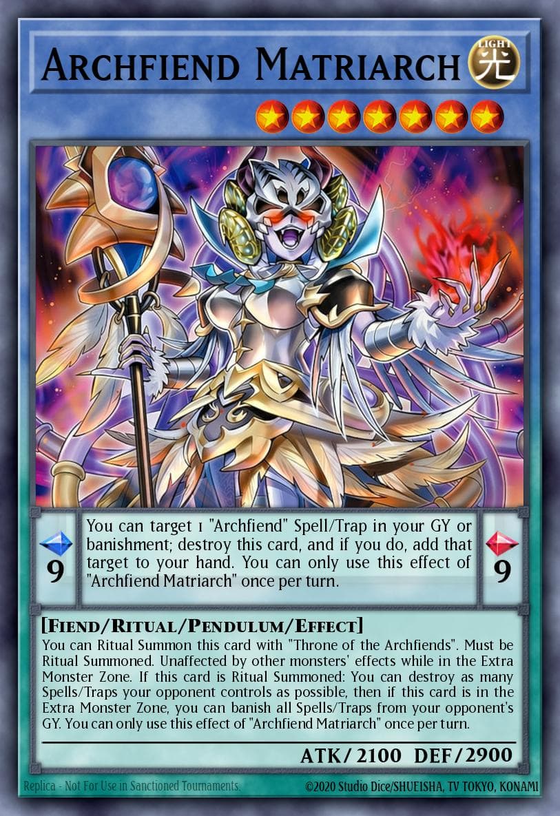 Archfiend Matriarch 2026 Yu-Gi-Oh!