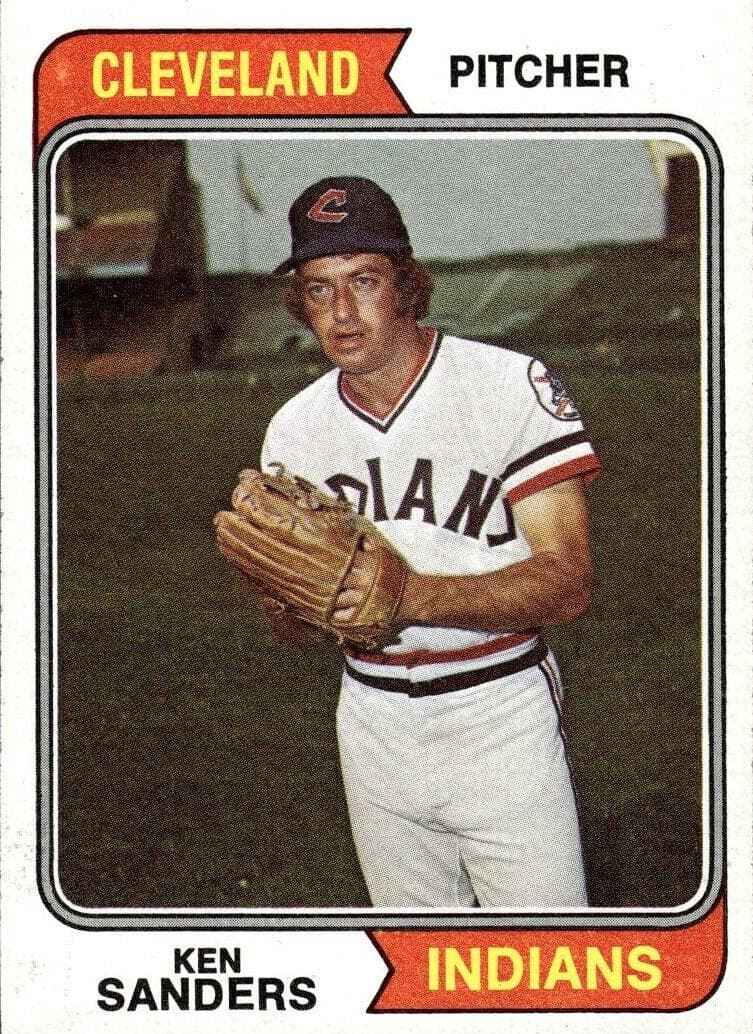Ken Sanders 1974 topps Topps