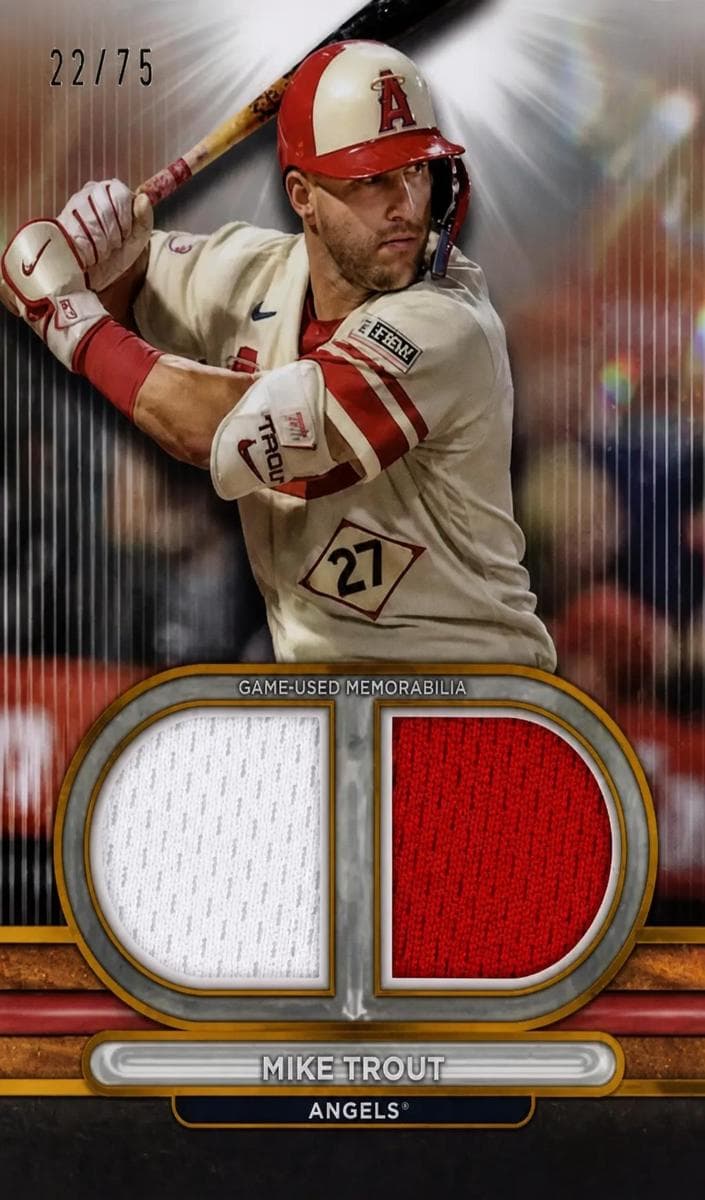 Mike Trout 2024 topps Topps Tribute